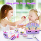 Kids Makeup Kit for Girl-Kids Makeup Girl Toys, Girl Makeup Sets Kids Toys Makeup Sets Little Girl Toddler Children Princess Chr