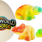 JA-RU Dino World Hatching Dinosaur Eggs Water Growing Toys for Kids (1 Egg) Surprise Dino Egg. Educational Science Toys. Bulk Di
