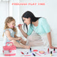 GirlsHome Kids Makeup Set for Girl 56 Pcs Washable Real Cosmetic, Safe & Non-Toxic Frozen Toys Toddler Makeup Kit, Frozen Prince