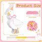 Glimin One Silly Goose Birthday Party Decor Piata with Stick, Blindfold and Confetti for Pink Silly Goose Theme Birthday Party B