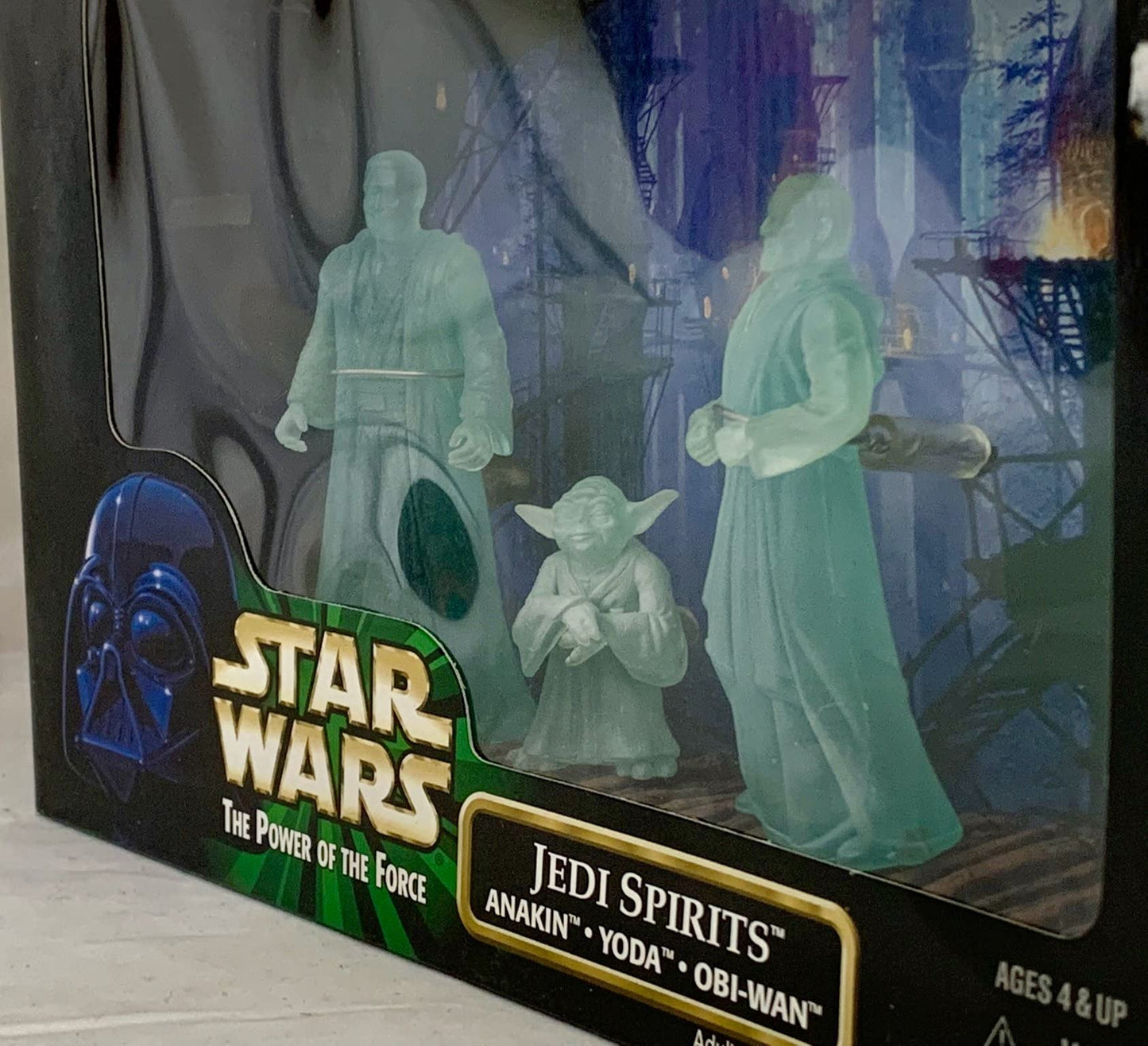 Star Wars Power Of The Force Movie Scene: Jedi Spirits-Anakin, Yoda, And Obi-Wan