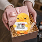 Haibeot Cute Handmade Crochet Duck Gift - 2" Yellow Animal for Her, Anniversary, Birthday, Valentine's, Christmas