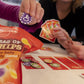 Blue Orange Bag of Chips Board Game - Strategy Game for 2-5 Players, Ages 8+, Cardstock, Orange, Model MIXBOC01US