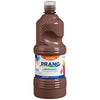 Prang Non-Toxic Ready-to-Use Washable Tempera Paint, 1 qt Bottle, Brown