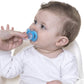 Nuby Gum-Eez Pacifier Teethers, 2 Pack (Sky/Lime)