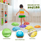 Stepping Stones For Kids Outdoor Toys For Toddlers 3-5 8 Pcs Frog Balance Step Stone Up To 265Lbs Indoor Outdoor Toys For Kids O