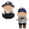 Clothes for 17cm Doll (No Doll)- 2 Sets enhanced Handmade Clothes for LBB Dolls  Adjustable Kawaii Outfits for 17cm Collectibles | Stylish Fashion for Play Display Holidays