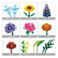 BrickTribe Flowers Set with Vase - 1853PCS Botanical Collection for Adults, Includes Sunflower, Rose & Baby's Breath, 14+
