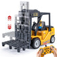 Vijisuki 2.4Ghz Remote Control Forklift Toys,Rc Forklift Truck With Spray, Cool Lights,Sound,1/24 Scale 11 Channel Rechargeable