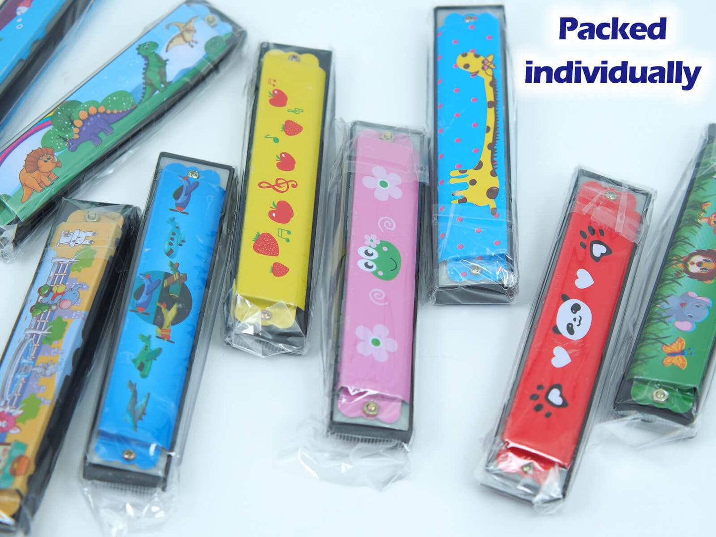 Kids Harmonica Party Favors, 12Pcs Harmonicas For Kids Musical Instrument Toy Gift, 16 Holes Toddlers Harmonica, Kids Party Favo