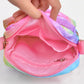Girls Crossbody Purses For Kids Age 4-12 Purse For Little Girl Small Messenger Bag Cute Shoulder Bag Christmas Gifts Rainbow Pur