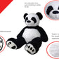 Anico 59' Tall (5 Foot) Giant Plush Bear, Stuffed Animal, Panda Bear With Smiling Face. Premium Stuffed Toy Panda Bear, Perfect For Girlfriend, Kids, Valentine'S Day, Christmas!