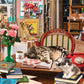 White Mountain Puzzles - Cozy Bookshop - 500 Piece Jigsaw Puzzle