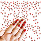 100Pcs Mini Ladybug Decor For Dollhouse Resin Tiny Ladybugs For Crafts Micro Miniature Ladybug For Fairy Garden Dollhouse Micro