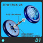 Looping D1 Responsive Yoyo For Kids Beginners, 2A Loop Starter Yoyo Easy To Play Basic String Tricks (Blue+Black)