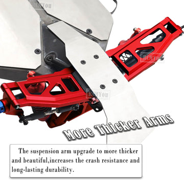 RCMYou Upgrades Part for 1/10 Slash/Rustler/Stampede/Hoss 4x4 VXL 4wd,Alloy Suspension Arm,Caster Block,Steering Blocks,Rear Stu