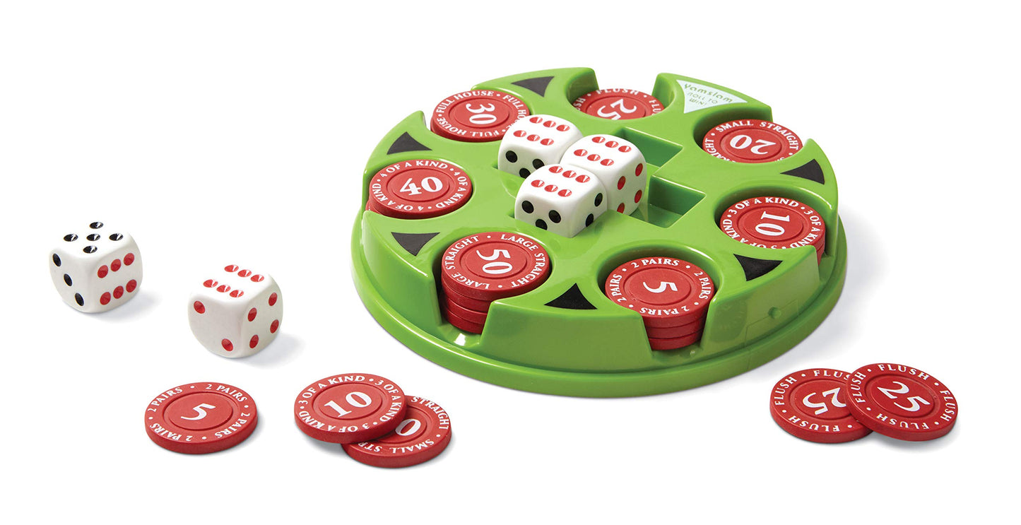 Blue Orange Pocket Yamslam Game - Cardboard Construction, May Vary Colors, Model 00303