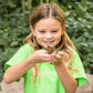 Insect Lore Butterfly Garden Gift Set | 8' Habitat With Live Cup Of Caterpillars | Stickers And Extras Included | Life Science & Stem Education Kit | Grow Painted Lady Butterflies