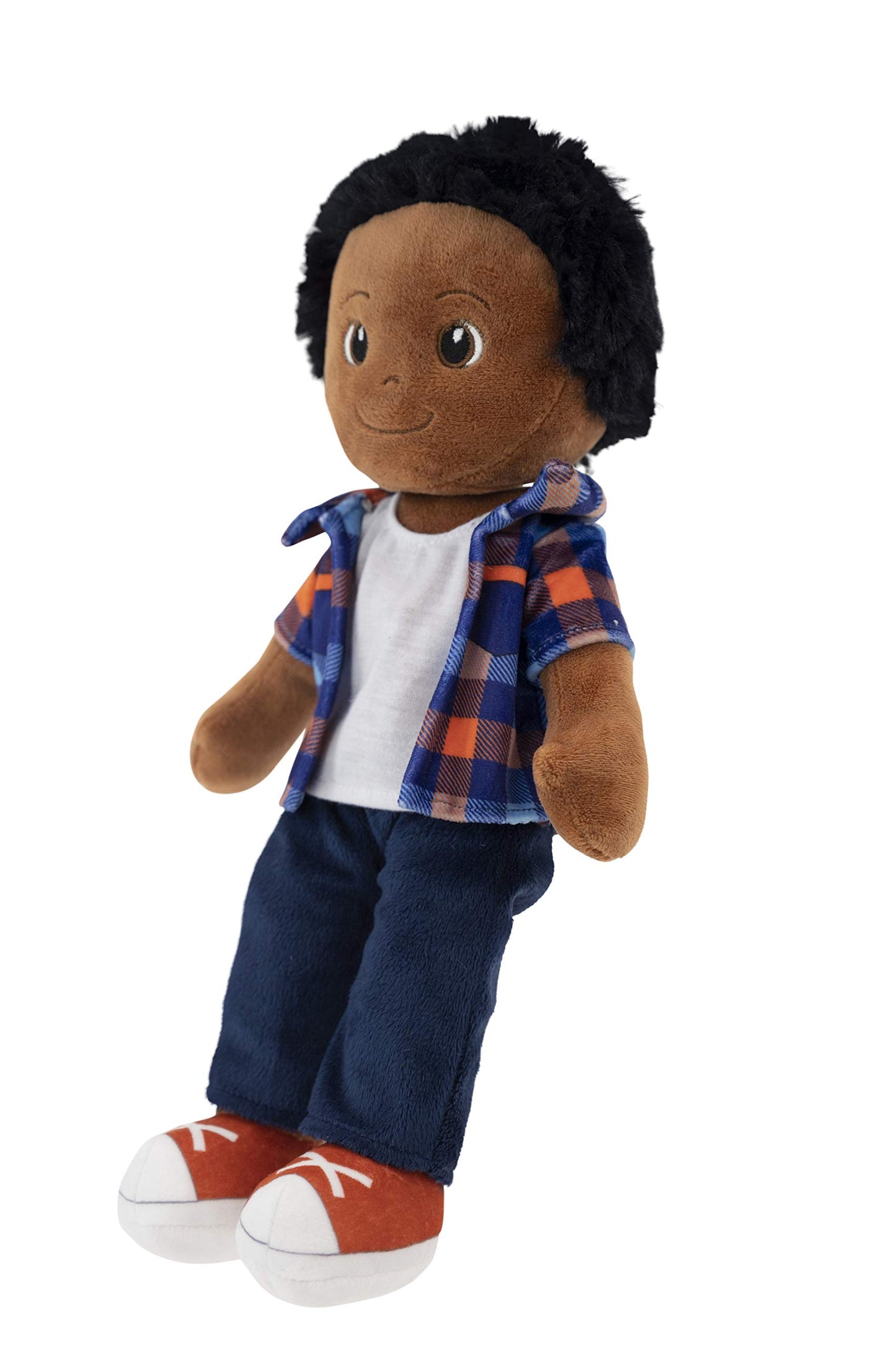 Playtime by Eimmie 14" Soft Baby Doll - Plush Fabric Rag Doll for Toddlers - Charlie Color, Washable, Ideal for 2 Year Olds