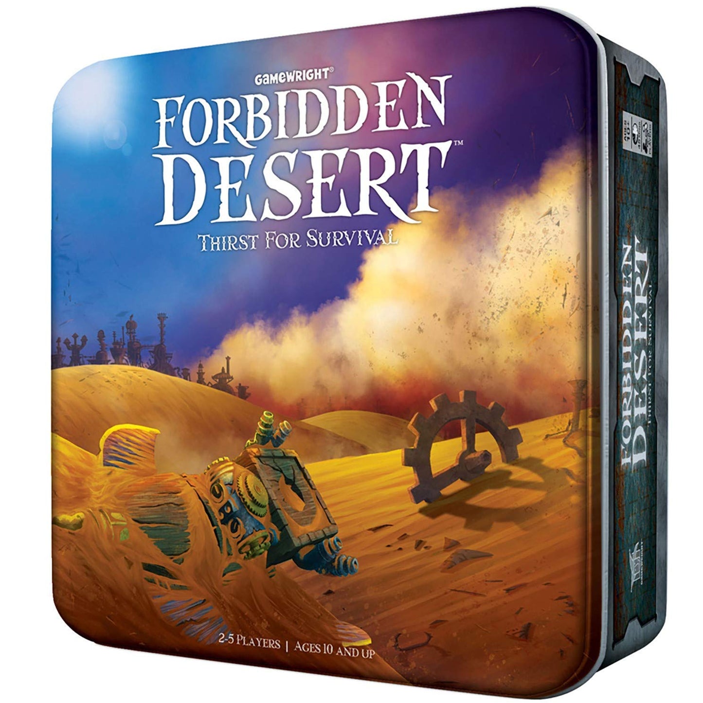 Gamewright Forbidden Desert – The Cooperative Strategy Survival Desert Board Game Multi-Colored, 5'