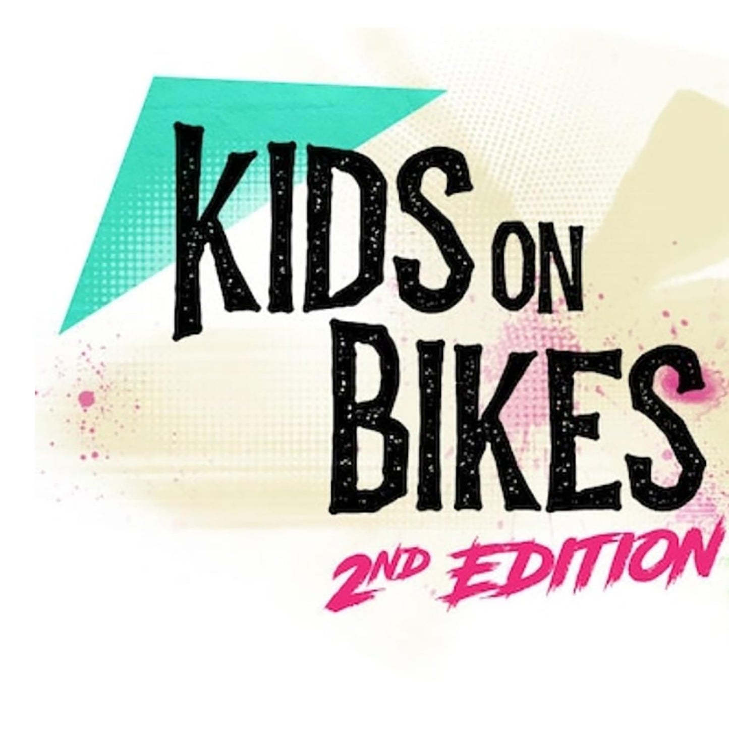 Renegade Game Studio: Kids on Bikes Core Rulebook 2nd Edition - RPG Softcover Book, Live & Let Ride, Tabletop Roleplaying Game,
