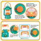 Fun Little Toys Pop Up Tent With Kids Camping Gear Set, Kids Play Tent Outdoor Toys Camping Tools Set For Kids