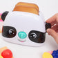 Boley Zoo Troop: Panda Toaster - 17 Pieces - Animal Themed Kitchen Appliance With Pop-Up Action, Toast & Food Accessories, Kitch