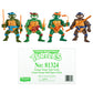 Teenage Mutant Ninja Turtles Classic 4" Turtles 4-Pack Figure Bundle - Multi Color, Plastic, Model 81324