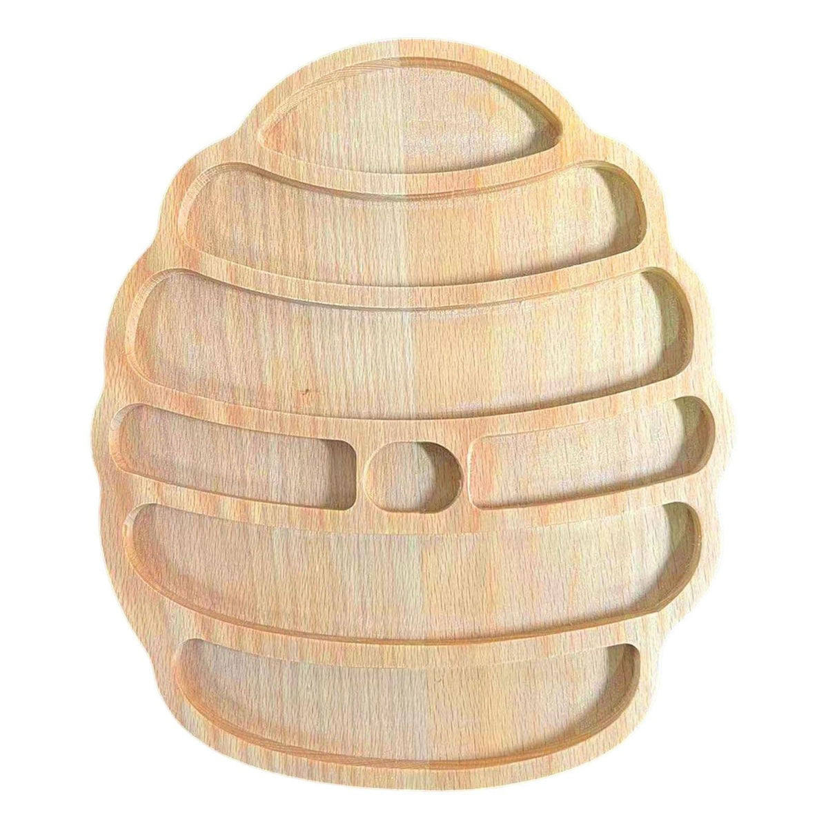 Bnf Natural Wood Montessori Sensory Tray Sensory Disc Educational Toys Preschool 23Cmx27Cm Honeycombbaby | Toys For Baby | Devel