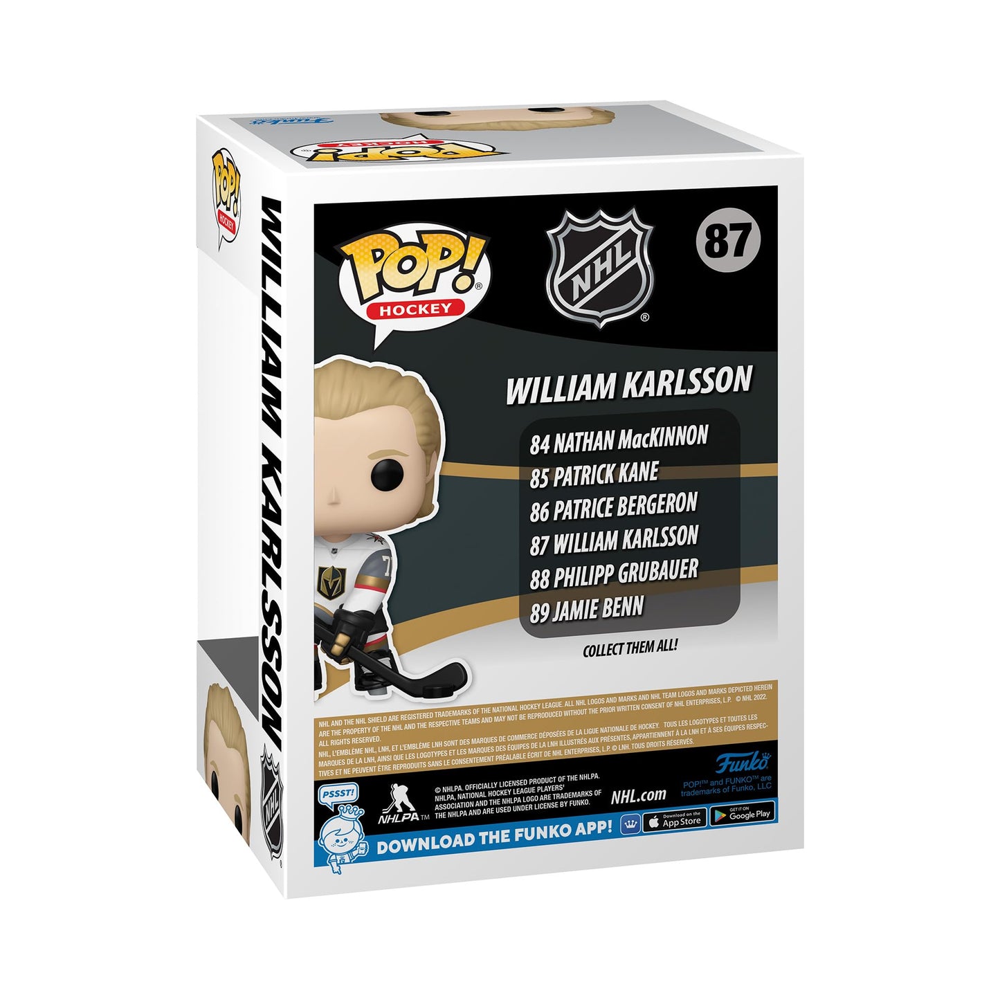 Funko Pop! Nhl: Goldenknights - William Karlsson
