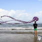 Kizh Kite Octopus Large Frameless Soft Parafoil Kites 157 Inchs Long Tail Easy To Fly For Adults Kids Outdoor,Activities,Beach Trip Great Gifts To Kids Build Childhood Priceless Memories(Purple)