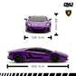 CMJ RC Cars Lamborghini LP700-4 Remote Control RC Car Officially Licensed 1:24 Scale Working Lights 2.4Ghz. Great Kids Play Toy