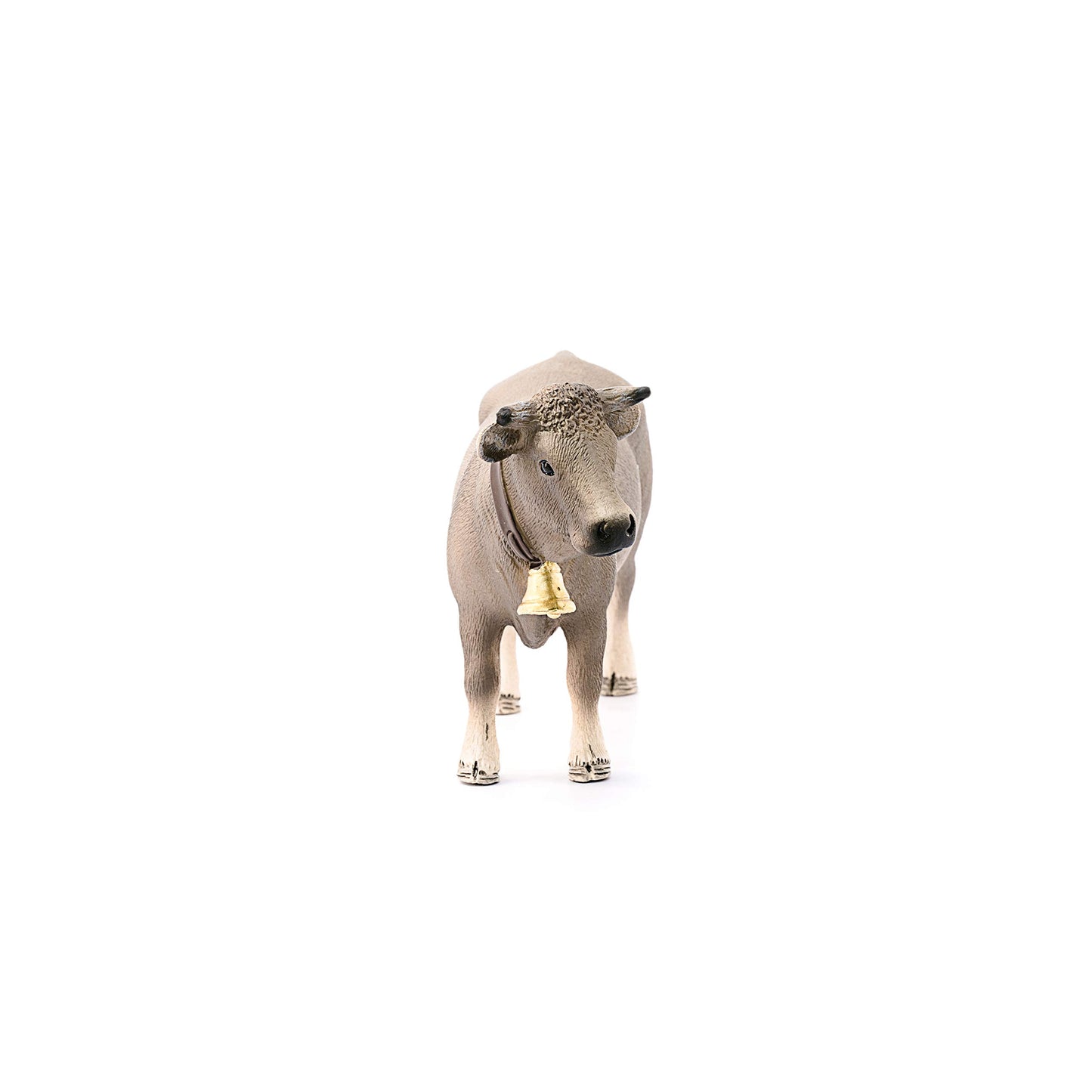 Schleich Farm World Braunvieh Cow Animal Figurine - Highly Detailed And Durable Farm Animal Toy, Fun And Educational Play For Boys And Girls, Gift For Kids Ages 3+