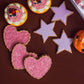 The Queen'S Treasures 18 Inch Doll Food And Accessories, Bakery Collection 6 Piece Hearts And Stars Shaped Frosted Sugar Cookies, Compatible With American Girl Pastry Bake Shop & Kitchen Furniture