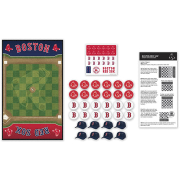 Masterpieces Mlb Boston Red Sox Checkers Board Game