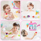 Gretex Toddler Bath Toys For 3 4 5 6 7 8 Years Old Girls, Bubble Ice Cream Maker Bath Toy, Shower Toys, Toddler Bath Toys Age 2-