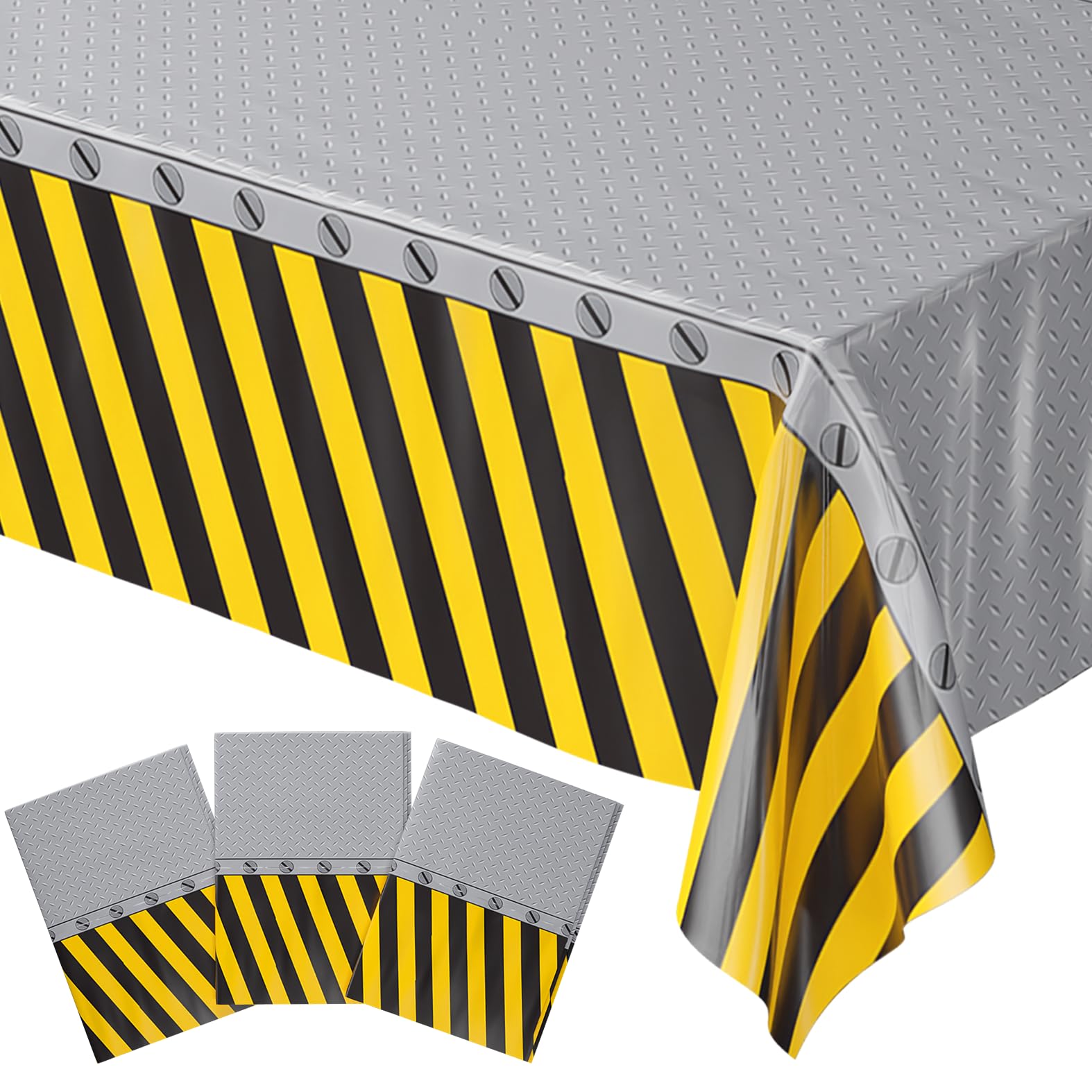 Construction Tablecovers (2), Construction Party Decorations, Construction Birthday