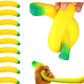 Ja-Ru Squeesh Yum Stretchy Banana Party Pack (20 Units) Stress Squeeze Relief Toys | Fruit Fidget Toy For Kids And Adults. Autis