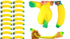 Ja-Ru Squeesh Yum Stretchy Banana Party Pack (20 Units) Stress Squeeze Relief Toys | Fruit Fidget Toy For Kids And Adults. Autis