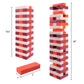Gothink Wooden Blocks Stacking Board Games, 54Pcs Classic Tumbling Stacking Blocks Game For Kids And Families, Wood Building Balancing Blocks Montessori Toys Gift Set For Kids Boys Girls - New Version
