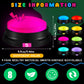 Xuhal 8 Pcs Recording Button Buzzers For Trivia Games With Number Recordable Answer Buzzers For Communication Pet Training Buzze