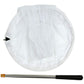 Restcloud Insect And Butterfly Net With 14' Ring, 32' Net Depth, Handle Extends To 59 Inches