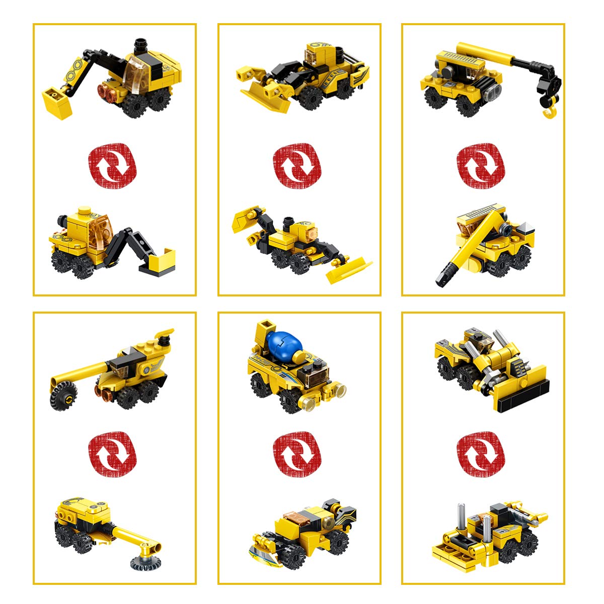 Sciencow Robot Building Toys For 6 7 8 9 10 11 12 13 14 Years Old Kids | 25-In-1 Construction Blocks Sets For Robot Or Trucks, C