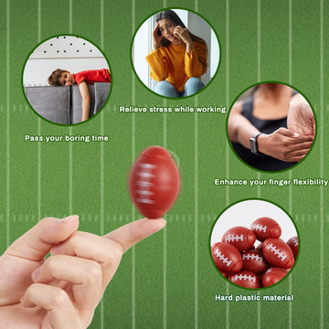 Scione 36 Pack Football Fidget Spinner Football Party Favors For Kids 4-8 8-12 Goodie Bag Stuffers Treasure Box Toys For Classroom Prizes Sports Easter Basket Stuffers
