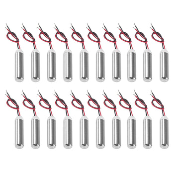 Aediko 20Pcs Dc Coreless Motor 7Mmx25Mm Micro Waterproof Vibration Miniature Vibrating 8000-24000Rpm Motor For Electric Toothbru