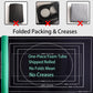 Lwoeo Jigsaw Puzzle Mat Roll Up, No Creases 49.2” X 35” Rubber Saver Pad Up To 3000 Pieces, Black Large Puzzel Matte Rollup With 6 Sorting Trays & 1 Storage Bag. Ideal For Holiday And Birthday
