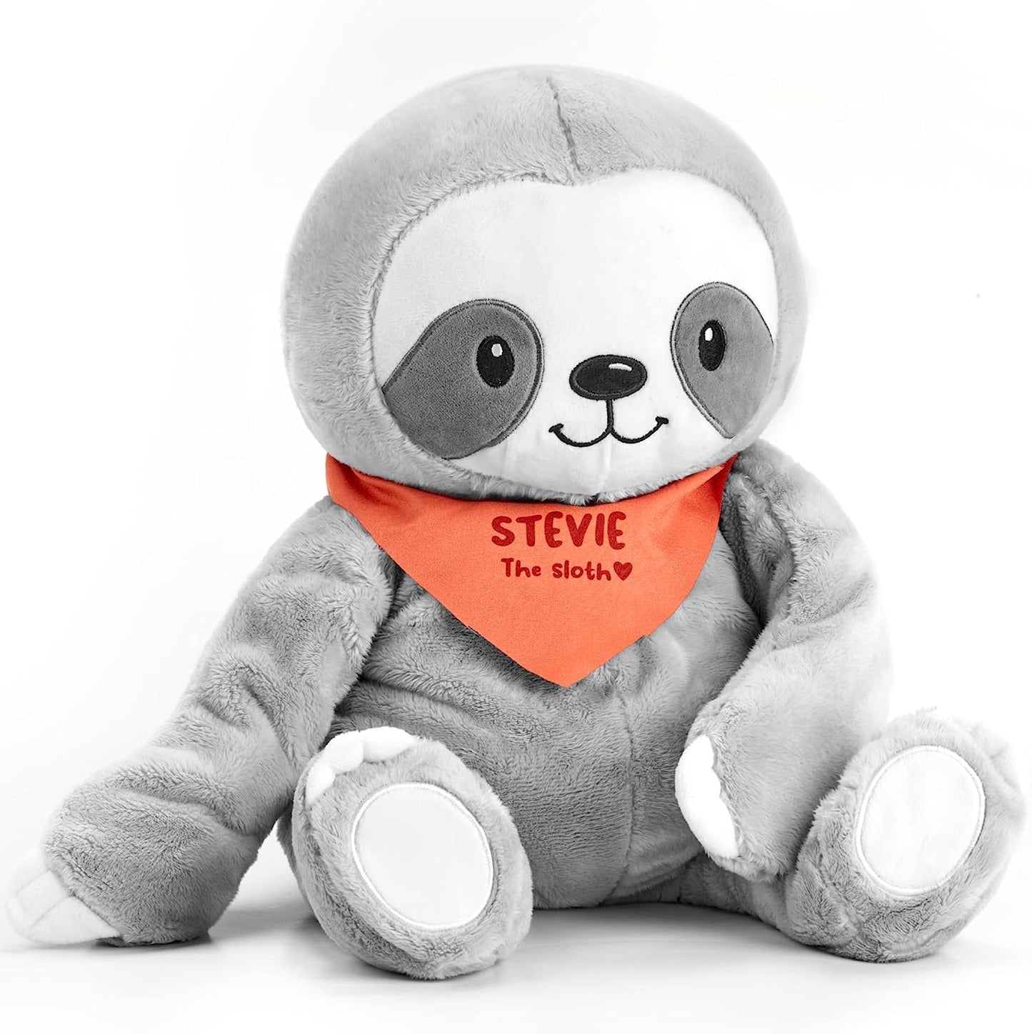 Lilly's Love 2lb Weighted Stuffed Animal - Stevie The Sloth | Sensory Plush, Machine Washable, Polyester, Calming for Kids & Adults