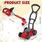 Arrowbash 2 Pcs Toy Gardening Tool Set for Kids Toy  Trimmer  Push Lawn Mower Battery Powered Gardening Tool Set with Lights and Sounds Gift for Boys Girls
