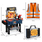 Deejoy Kids Tool Bench with Realistic Tools and Electric Drill, Transformable Kids Tool Set, Toddler Tool Bench Pretend Play Lea