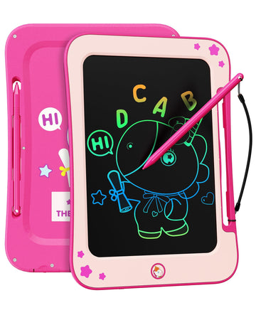 bravokids Girl Toys LCD Writing Tablet - 8.5 Inch Kids Doodle Board Educational Learning Drawing Pad Birthday Gifts for 3 4 5 6 